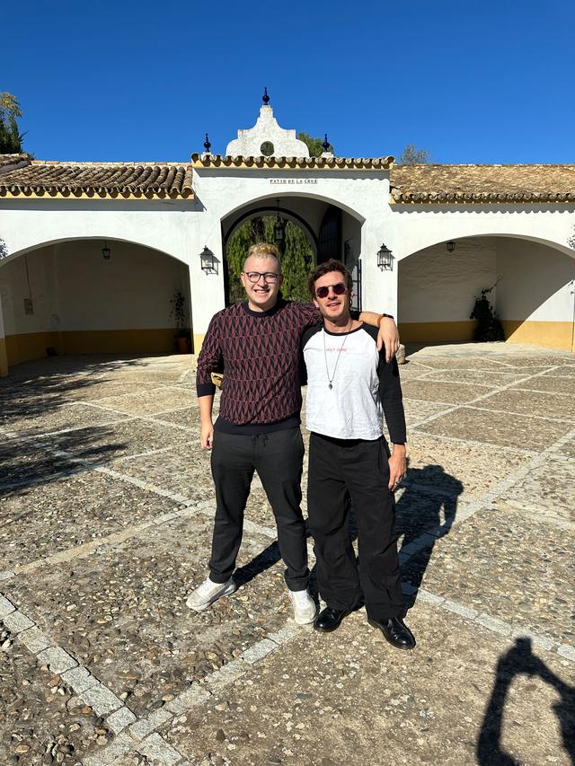 Na'vi con artistas y colegas